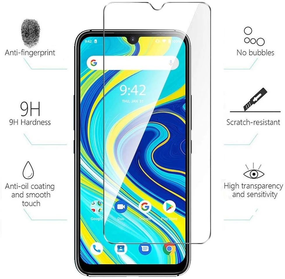 Bakeey-9H-Anti-Explosion-Anti-Scratch-Tempered-Glass-Screen-Protector-for-UMIDIGI-A9-Pro-1774721-2